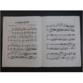 MATTEI Tito La Harpe Céleste Piano ca1868