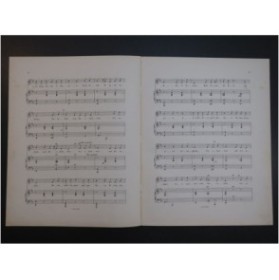 FLÉGIER A. Les Enfants et les Amoureux Chant Piano 1896