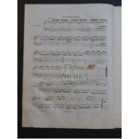 HÜTEN Wilhelm Variations de Mayseder Op 40 Piano ca1830