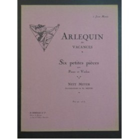 MEYER Nett Arlequin en Vacances Piano Violon