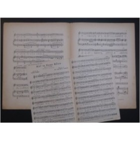 GAUWIN Ad. DARIS Jean Ah ! Le Beau Rêve Chant Piano 1913