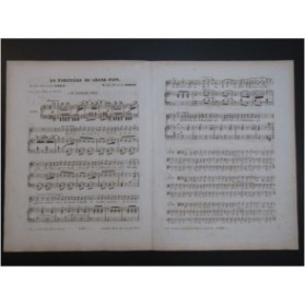 ARNAUD Étienne La Tabatière de Grand-Papa Chant Piano ca1850