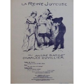 CUVILLIER Charles La Reine Joyeuse Chant Piano 1946