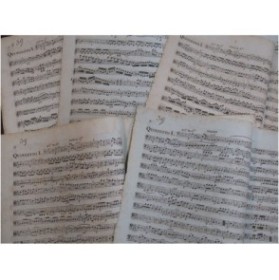 FIORILLO Federigo Trois Quintetti op 12 Violons Alto Basse 1792