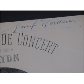 VIARDOT Pauline Canzonetta de Concert J. Haydn Chant Piano ca1880