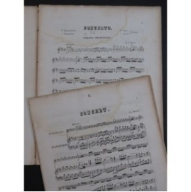 MOZART W. A. Concert D dur K 218 Violon Piano 1865