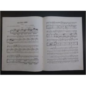 HENRION Paul Les Plus Aimés Chant Piano 1859