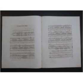 BÉRAT Frédéric La Croix de ta Mère Chant Piano ca1840