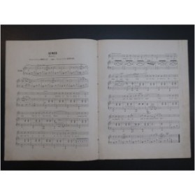 HENRION Paul Aimer Chant Piano ca1840