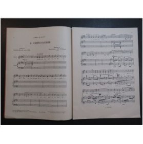 DE FALLA Manuel Trois Mélodies Chant Piano 1910