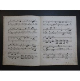 LISZT Franz La Regata Veneziana Rossini Notturno Piano ca1840