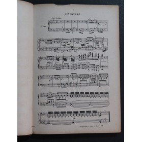 DONIZETTI Gaetano La Favorite Opéra Piano Chant XIXe