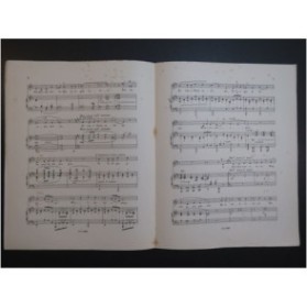GELLI Ettore Aveu Suprême Chant Piano 1887