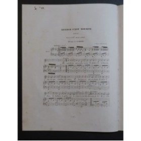 MASINI F. Guérir c'est mourir Chant Piano 1842