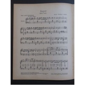 HUNT Thomas I. Inger Chant Piano 1918