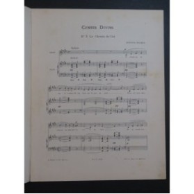 HOLMÈS Augusta Le Chemin du Ciel Chant Piano 1893