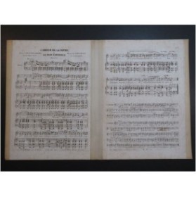 PUGET Loïsa L'Amour de la Patrie Chant Piano ca1850