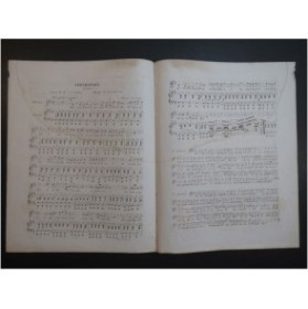 LABARRE Théodore Séparation Chant Piano ca1855