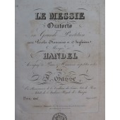 HAENDEL G. F. Le Messie Oratorio Chant Orchestre ca1827