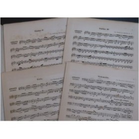 MENDELSSOHN Andante Scherzo Capriccio und Fuge Violon Alto Violoncelle ca1850
