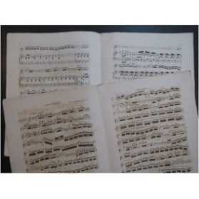 BEETHOVEN Romance en Fa op 50 Piano Violon XIXe
