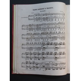 LISZT Franz Symphonische Dichtungen 3 Pièces Piano 4 mains ca1860