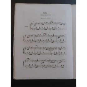 DELISLE Eugène Flora Piano ca1850