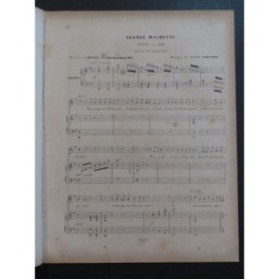 CONCONE Joseph Jeanne Hachette Chant Piano ca1840