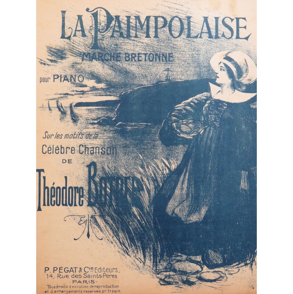 ZURFLUH Auguste La Paimpolaise Piano