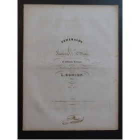 GOMION L. Esméralda Piano ca1840