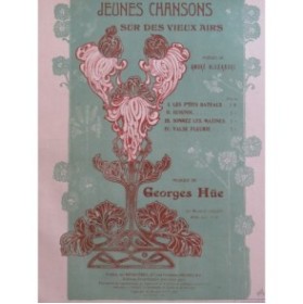 HÜE Georges Sonnez les Matines Chant Piano 1922