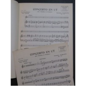 SCARLATTI Domenico Concerto en Ut Piano Hautbois 1981