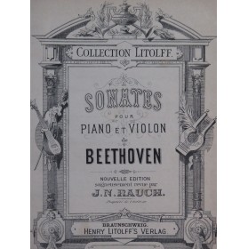 BEETHOVEN Sonates pour Violon et Piano ﻿XIXe