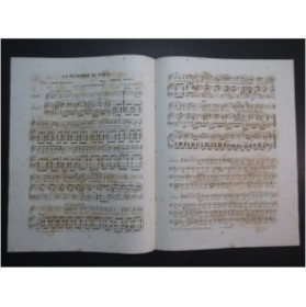 ARNAUD Étienne La Patronne de Paris Chant Piano 1851