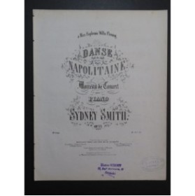 SMITH Sydney Danse Napolitaine Piano ca1865