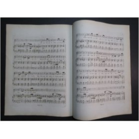 SCHUBERT Franz Romance de Rosemonde Chant Piano ca1835