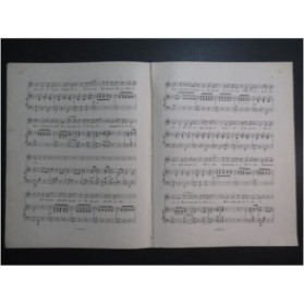 RUBINSTEIN Antoine Le Rêve du Prisonnier Piano Chant 1908
