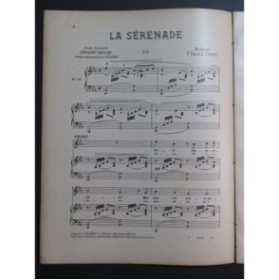 TOSTI F. Paolo La Sérénade Chant Piano