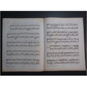 TÉDESCO Émile Les Hirondelles Piano 1868