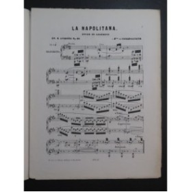LYSBERG Ch. B. La Napolitana Piano ca1860