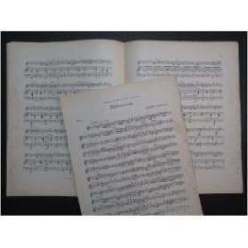 DUHAMEL Albert Berceuse Violon Piano