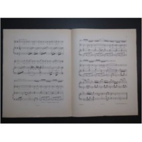 ROUDIÈRE J. La Chanson de Rosette Chant Piano