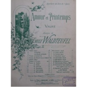 WALDTEUFEL Émile Amour et Printemps Piano