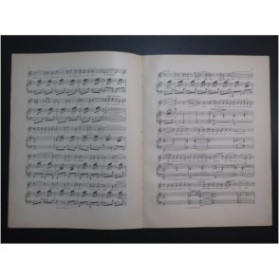 MASSENET Jules Les Oiselets Chant Piano 1898