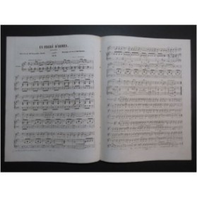 HENRION Paul Un Frère d'Armes Chant Piano 1856