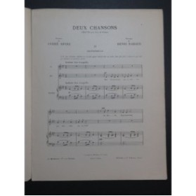 RABAUD Henri Pastourelle Chant Piano 1906