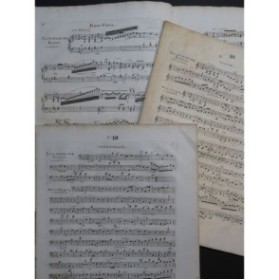 LOUIS FERDINAND de Prusse Grand Trio Piano Violon Violoncelle ca1809