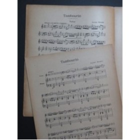 LECLAIR Jean-Marie Tambourin Violon Piano 1913