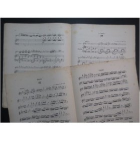 HUBAY Jeno Six Poèmes Hongrois op 27 Violon Piano ca1890