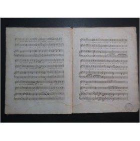 BOIELDIEU Adrien Le Nouveau Seigneur de Village No 3 Chant Piano ou Harpe ca1815
